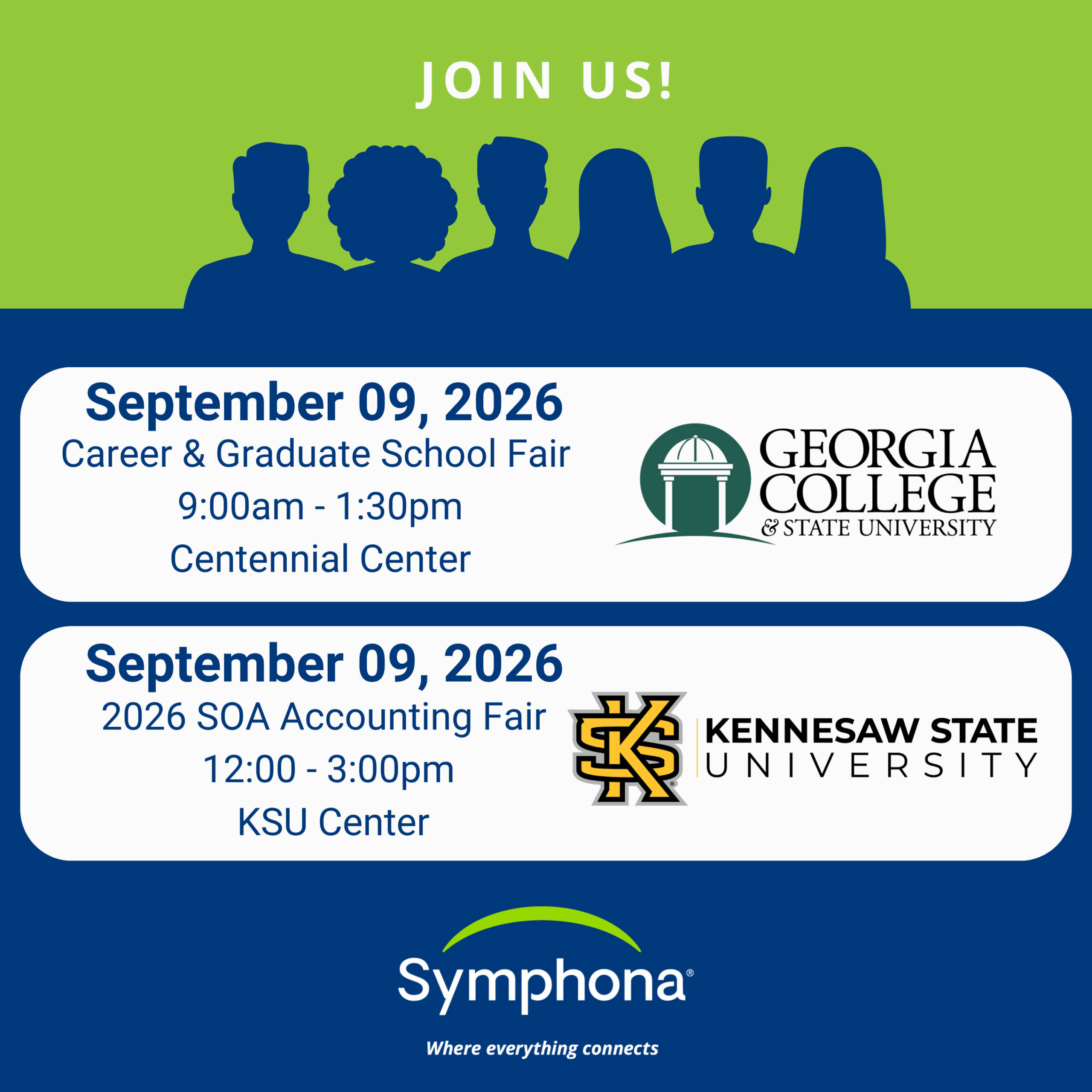 Accounting Students: See Where You Can Connect with Symphona on September 9, 2026!